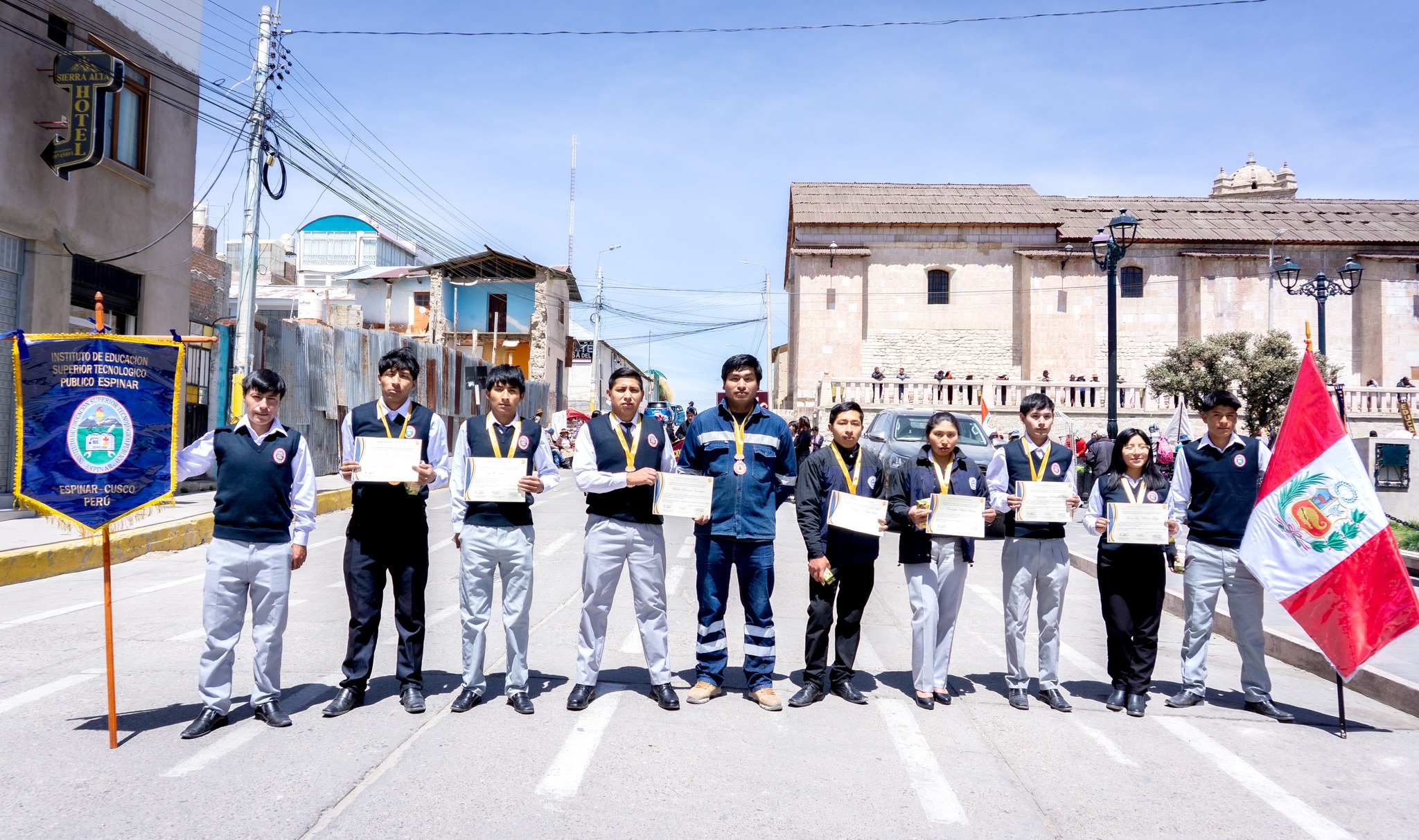 Estudiantes IESTP Espinar